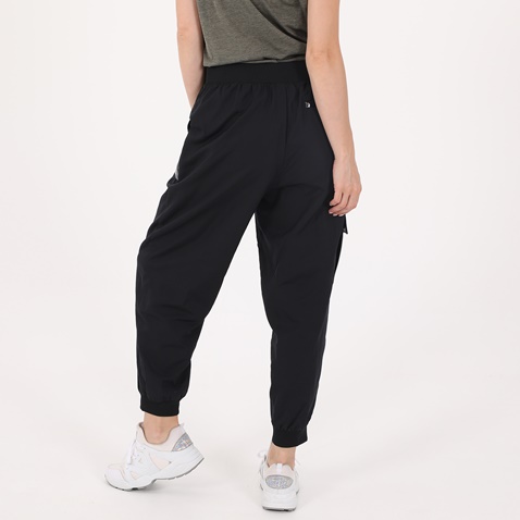NIKE-Γυναικείο παντελόνι φόρμας NIKE W NSW ICN CLSH PANT WVN μαύρο