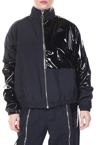 NIKE-Γυναικείο μπουφάν NIKE NSW ICN CLSH JKT SYN FILL μαύρο