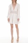 FREE PEOPLE COLLECTION-Γυναιείο mini φόρεμα FREE PEOPLE THE DELIGHTFUL λευκό