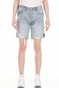 FREE PEOPLE COLLECTION-Γυναικεία jean βερμούδα FREE PEOPLE SEQUOIA γαλάζια