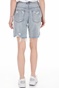 FREE PEOPLE COLLECTION-Γυναικεία jean βερμούδα FREE PEOPLE SEQUOIA γαλάζια