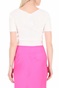 FREE PEOPLE COLLECTION-Γυναικείο τοπ FREE PEOPLE LITTLE CUTIE εκρού