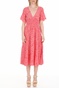 FREE PEOPLE COLLECTION-Γυναικείο φόρεμα FREE PEOPLE IN FULL BLOOM κοραλί