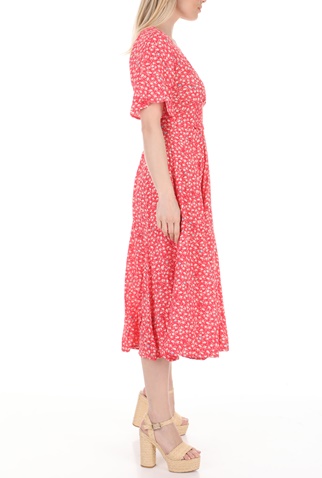 FREE PEOPLE COLLECTION-Γυναικείο φόρεμα FREE PEOPLE IN FULL BLOOM κοραλί