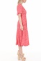 FREE PEOPLE COLLECTION-Γυναικείο φόρεμα FREE PEOPLE IN FULL BLOOM κοραλί