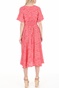 FREE PEOPLE COLLECTION-Γυναικείο φόρεμα FREE PEOPLE IN FULL BLOOM κοραλί