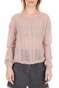 FREE PEOPLE COLLECTION-Γυναικεία πλεκτή μπλούζα FREE PEOPLE  ANGEL SOFT ροζ