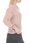 FREE PEOPLE COLLECTION-Γυναικεία πλεκτή μπλούζα FREE PEOPLE  ANGEL SOFT ροζ