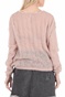 FREE PEOPLE COLLECTION-Γυναικεία πλεκτή μπλούζα FREE PEOPLE  ANGEL SOFT ροζ