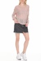 FREE PEOPLE COLLECTION-Γυναικεία πλεκτή μπλούζα FREE PEOPLE  ANGEL SOFT ροζ