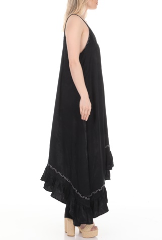 FREE PEOPLE COLLECTION-Γυναικείο maxi φόρεμα FREE PEOPLE AMOR μαύρο