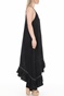 FREE PEOPLE COLLECTION-Γυναικείο maxi φόρεμα FREE PEOPLE AMOR μαύρο