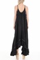 FREE PEOPLE COLLECTION-Γυναικείο maxi φόρεμα FREE PEOPLE AMOR μαύρο