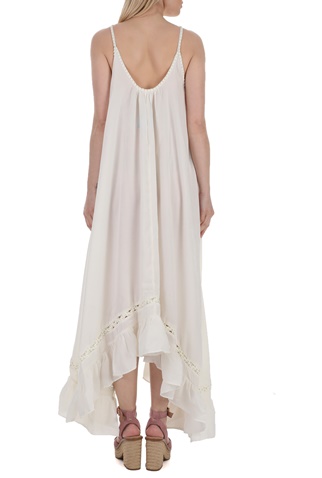 FREE PEOPLE COLLECTION-Γυναικείο maxi φόρεμα FREE PEOPLE AMOR λευκό