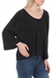 FREE PEOPLE COLLECTION-Γυναικεία μπλούζα FREE PEOPLE FRESH START μαύρη