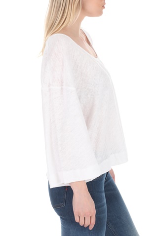 FREE PEOPLE COLLECTION-Γυναικεία μπλούζα FREE PEOPLE FRESH START λευκή