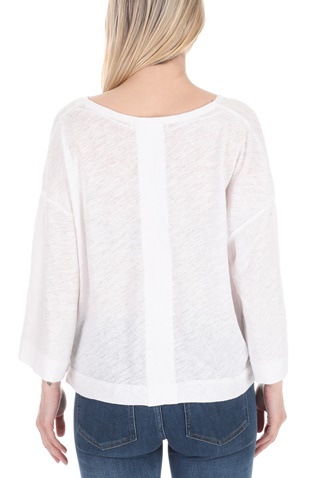 FREE PEOPLE COLLECTION-Γυναικεία μπλούζα FREE PEOPLE FRESH START λευκή