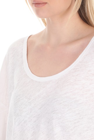 FREE PEOPLE COLLECTION-Γυναικεία μπλούζα FREE PEOPLE FRESH START λευκή