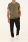 GABBA-Ανδρικό t-shirt GABBA Konrad Straight χακί