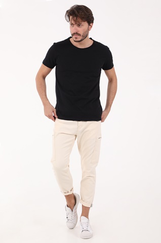 GABBA-Ανδρικό t-shirt GABBA Konrad Straight μαύρο