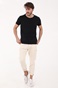 GABBA-Ανδρικό t-shirt GABBA Konrad Straight μαύρο