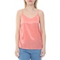 MOS MOSH-Γυναικείο top lingerie MOS MOSH Ditte Silk Singlet ροζ
