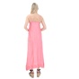 ONESEASON-Γυναικείο maxi φόρεμα ONESEASON ANTOINETTE SLIP DRESS ροζ