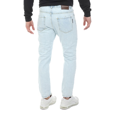 WHY NOT-Ανδρικό jean παντελόνι WHY NOT BOSTON PATCH μπλε