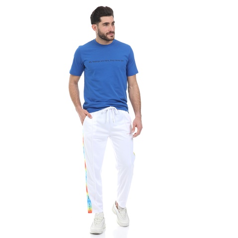 WHY NOT-Ανδρικό t-shirt WHY NOT TEE FEELINGS μπλε