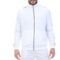 WHY NOT-Ανδρική φούτερ ζακέτα WHY NOT SWEAT MULTICOLOR λευκή