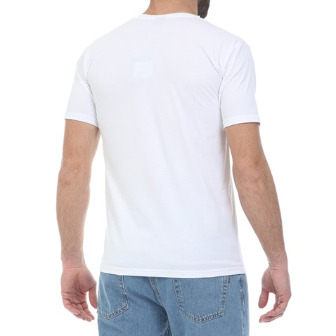 WHY NOT-Ανδρικό t-shirt WHY NOT TEE LOGO λευκό