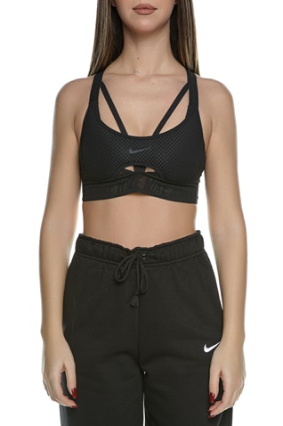 NIKE-Γυναικείο αθλητικό μπουστάκι NIKE INDY DFADV μαύρο