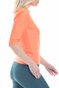 NIKE-Γυναικείο top NIKE NSW ICN CLSH TOP SS MESH πορτοκαλί