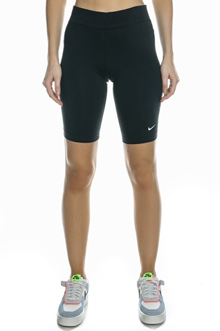 NIKE-Γυναικίο κοντό κολάν NIKE NSW ESSNTL MR BIKER μαύρο
