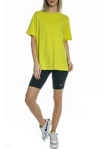 NIKE-Γυναικίο κοντό κολάν NIKE NSW ESSNTL MR BIKER μαύρο