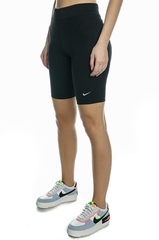 NIKE-Γυναικίο κοντό κολάν NIKE NSW ESSNTL MR BIKER μαύρο