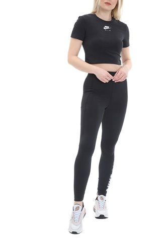 NIKE-Γυναικείο μακρύ κολάν NIKE W NSW AIR LGGNG HR μαύρο