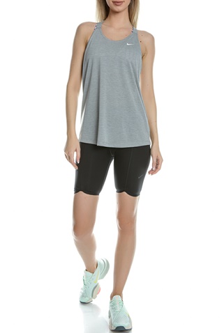 NIKE-Γυναικείο top NIKE DRY ESS ELASTIKA γκρι