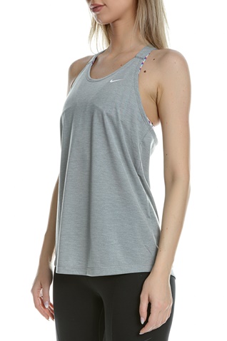 NIKE-Γυναικείο top NIKE DRY ESS ELASTIKA γκρι
