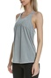 NIKE-Γυναικείο top NIKE DRY ESS ELASTIKA γκρι