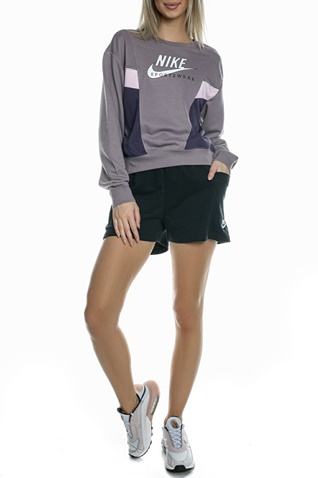 NIKE-Γυναικείο αθλητικό σόρτς NIKE NSW AIR μαύρο