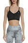 NIKE-Γυναικείο μπούστο NIKE NK DF INDY V-NECK BRA μαύρο