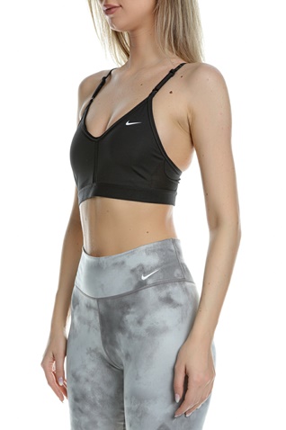 NIKE-Γυναικείο μπούστο NIKE NK DF INDY V-NECK BRA μαύρο