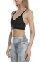 NIKE-Γυναικείο μπούστο NIKE NK DF INDY V-NECK BRA μαύρο