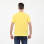 BEVERLY HILLS POLO CLUB-Ανδρικό t-shirt BEVERLY HILLS POLO CLUB BHP.CNT.042.001 κίτρινο
