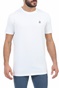 BEVERLY HILLS POLO CLUB-Ανδρική μπλούζα BEVERLY HILLS POLO CLUB Core M1437 R λευκή