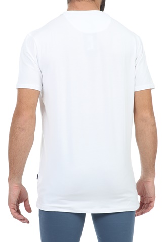 BEVERLY HILLS POLO CLUB-Ανδρική μπλούζα BEVERLY HILLS POLO CLUB Core M1437 R λευκή
