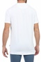 BEVERLY HILLS POLO CLUB-Ανδρική μπλούζα BEVERLY HILLS POLO CLUB Core M1437 R λευκή
