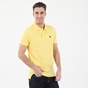 BEVERLY HILLS POLO CLUB-Ανδρική polo μπλούζα BEVERLY HILLS POLO CLUB BHP.CNT.062.003 κίτρινη