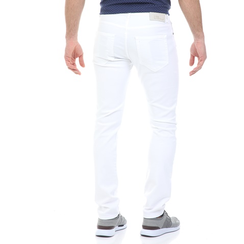 LTB-Ανδρικό jean παντελόνι LTB DENIM ENRICO λευκό